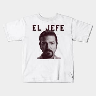 Felix "El Jefe" from Narcos Mexico Kids T-Shirt